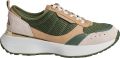 Michael Kors Flynn Sneakers 43F3FYFS1D van mesh en leer voor dames - Groen