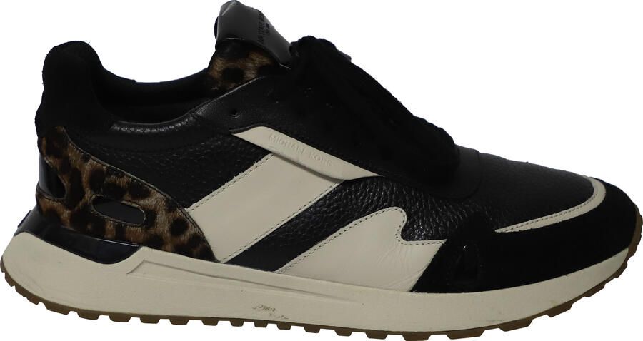 Michael Kors Pre-owned Michael Kors Sneakers met Luipaarddetails in Multicolor Leer