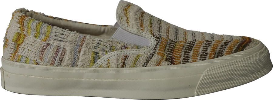 Missoni Pre-owned Missoni x Converse Deckstar Slip-On Sneakers in Multicolor Katoen