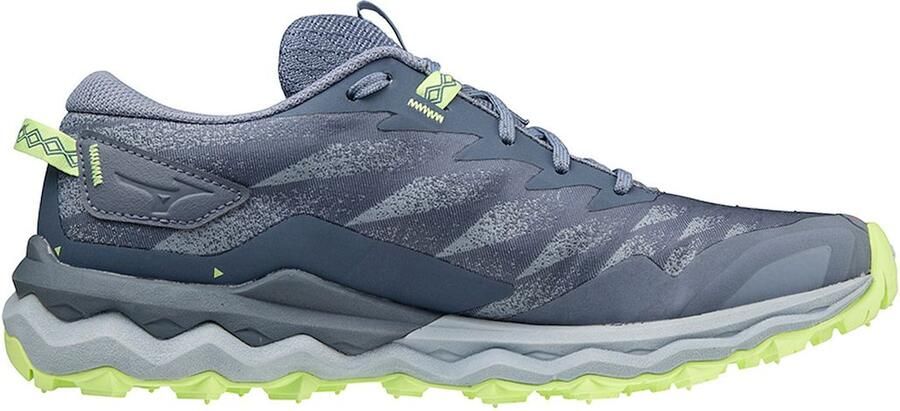 Mizuno Wave Daichi 7 Heren Blauw Hardlooptrainers