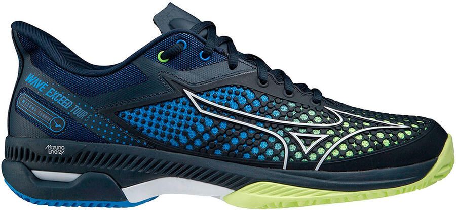 Mizuno Wave Exceed Tour 5 CC Heren Blauw Tennistrainers