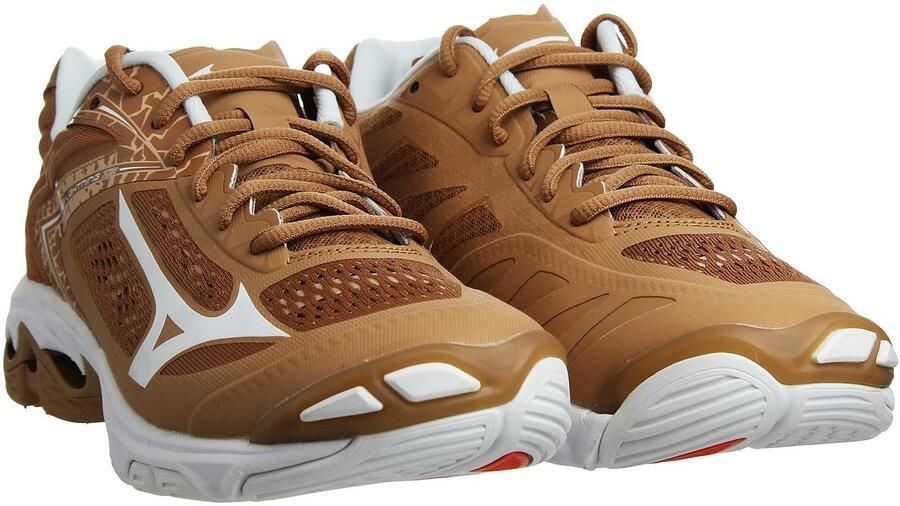 Mizuno Wave Lightning Z5 Heren Bruin Volleybalschoenen