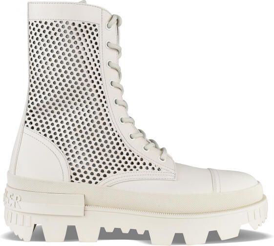 Moncler Carinne enkellaarzen naakt