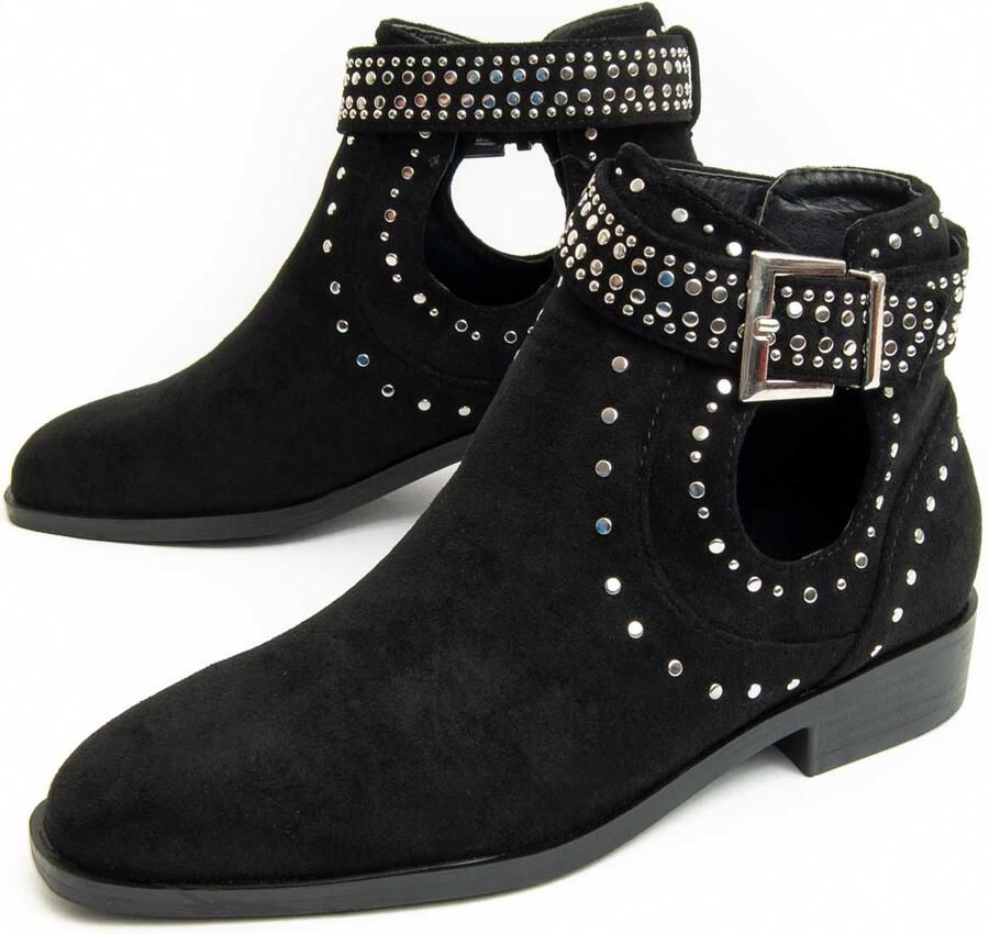 Montevita Enkelboots Bottivita9 in Zwart