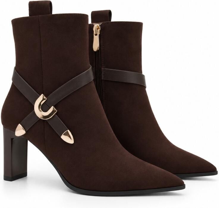 Montevita enkellaars voor dames bruin