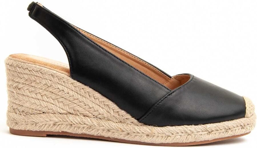Montevita Espadrille Spartsum13 in Zwart