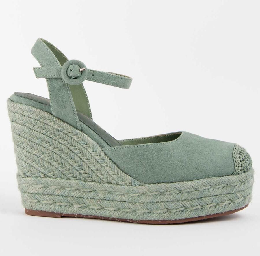 Montevita Espadrilles Met Een Sleehak Balenci10 Blauw