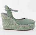 Montevita Espadrilles Met Een Sleehak Balenci10 Blauw - Blauw