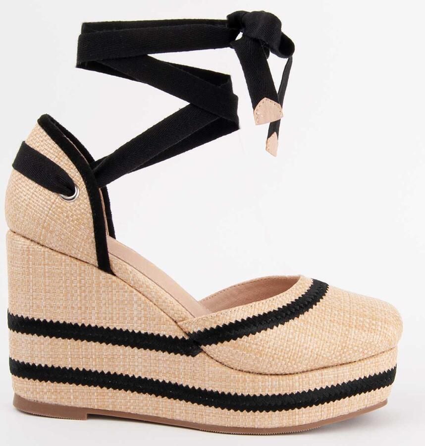 Montevita Espadrilles Met Een Sleehak Balenci11 Beige