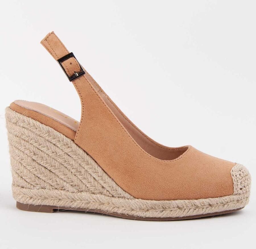 Montevita Espadrilles Met Een Sleehak Balenci7 Bruin