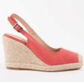 Montevita Espadrilles Met Een Sleehak Balenci7 Oranje - Oranje