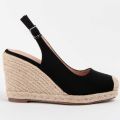 Montevita Espadrilles Met Een Sleehak Balenci7 Zwart - Zwart