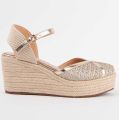 Montevita Espadrilles Met Een Sleehak Balenci9 Goud - Goud