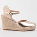Montevita Espadrilles Met Sleehak Balenci4 Goud - Goud