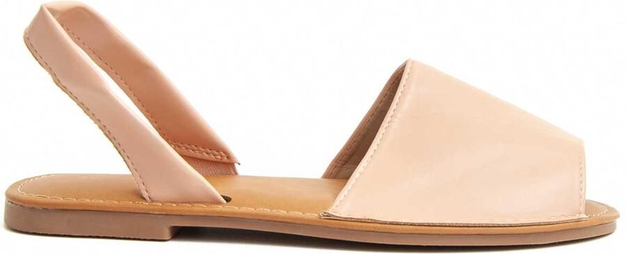 Montevita Flat Sandal Eivissa In Roze