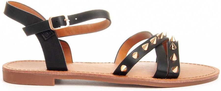 Montevita Flat Sandal Flipp3 In Zwart