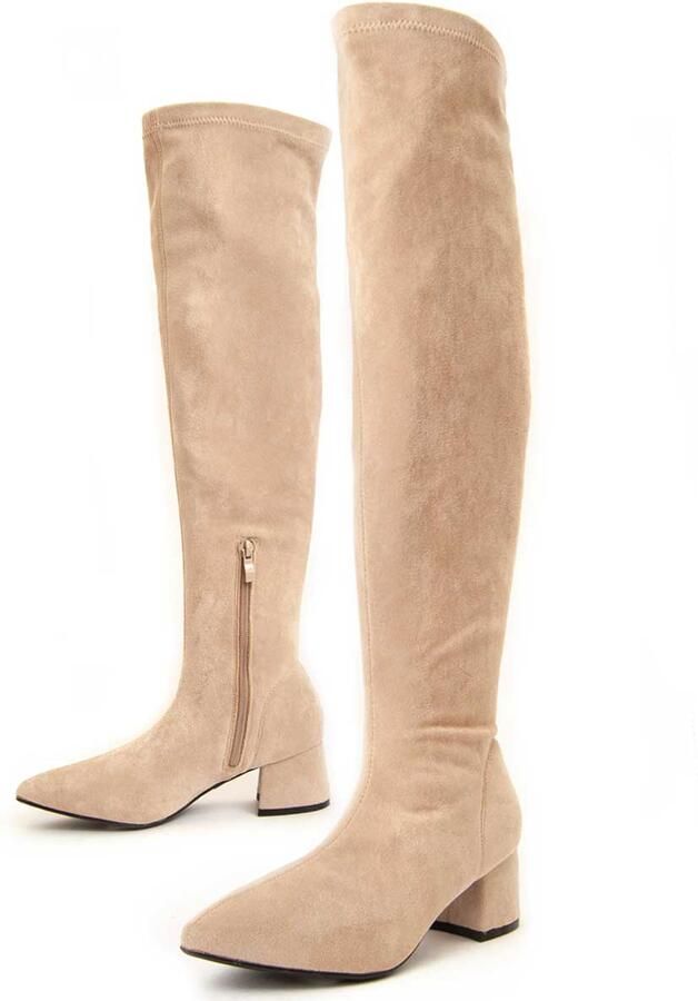 Montevita Heel Boot Botavitta In Beig
