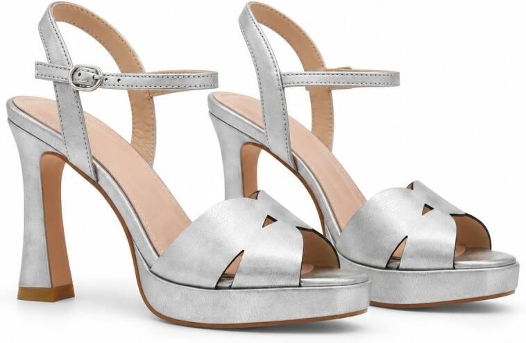 Montevita Heel Sandal Fenie Silver