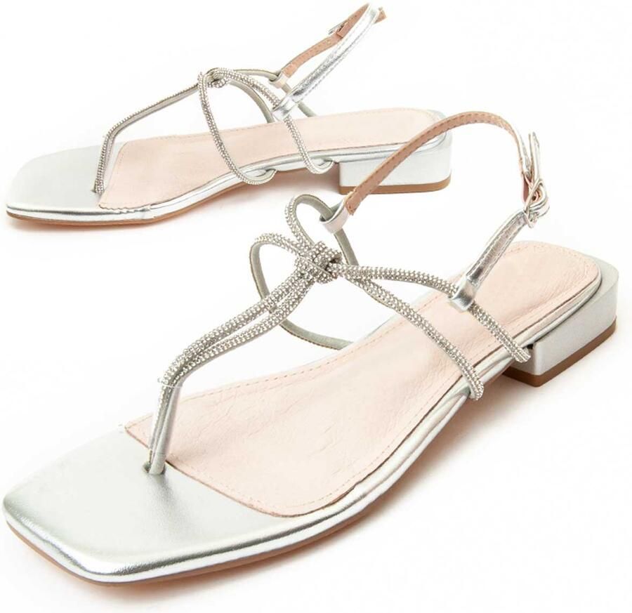 Montevita Heel Sandal Sandalo2 in Zilver