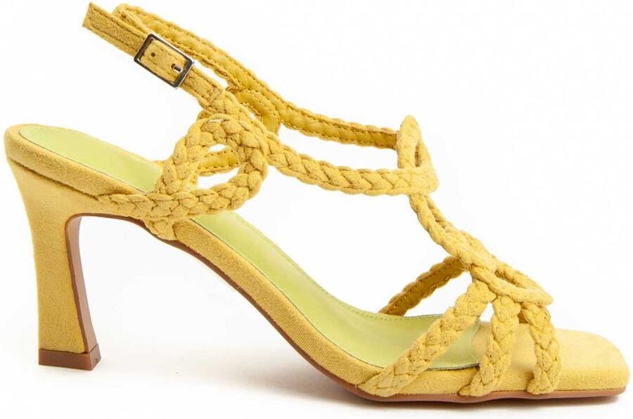 Montevita Heel Sandal Sanndal20 Geel