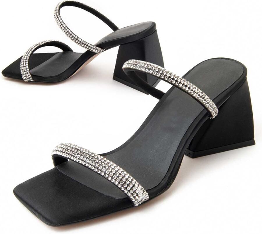 Montevita Heel Sandal Sanndarey2 In Zwart