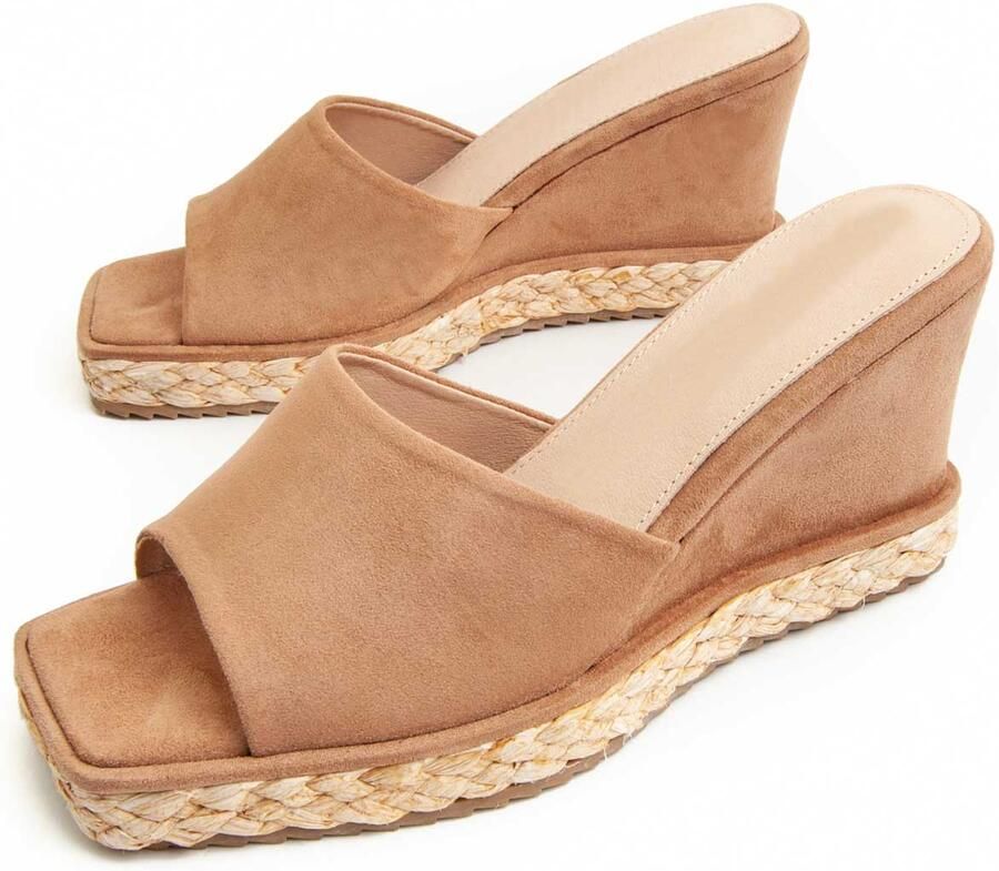 Montevita Heel Sandalen Sparto2121 In Bruin