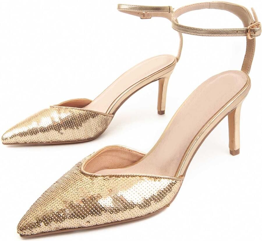 Montevita Heel Schoen Festshoe2 In Goud