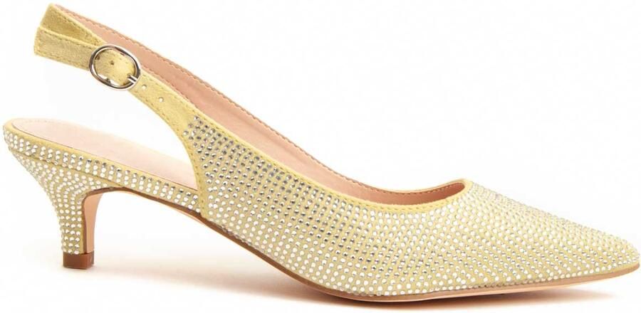 Montevita Heel Schoen Festshoe5 Geel