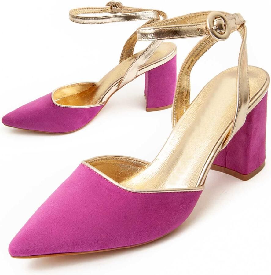 Montevita Heel Schoen Selina77 In Fuchsia