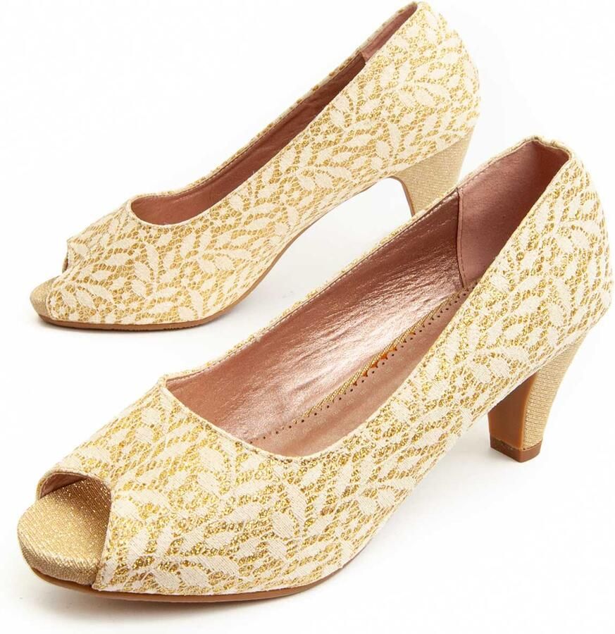 Montevita Heel Schoen Unne50 In Goud