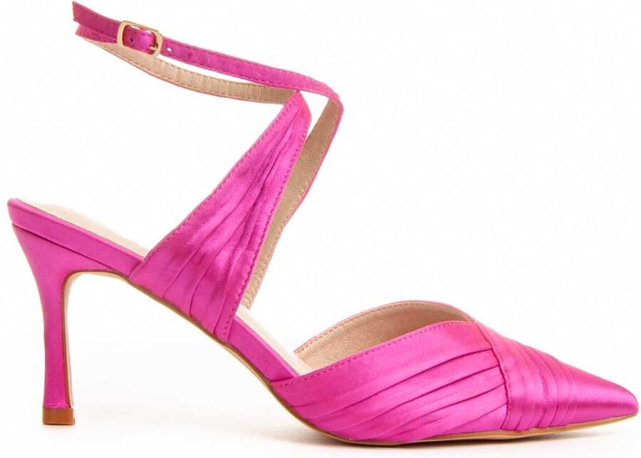 Montevita Heel Shoe Festshoe In Fuchsia