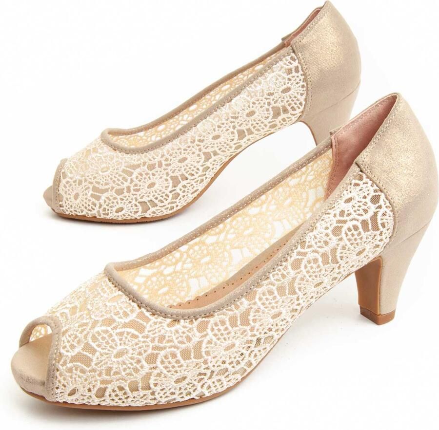 Montevita Heel Shoe Unne70 In Goud