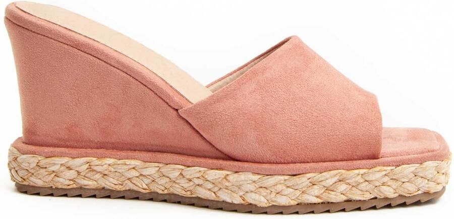 Montevita Hoge Hak Sandal Sparto2121 Roze