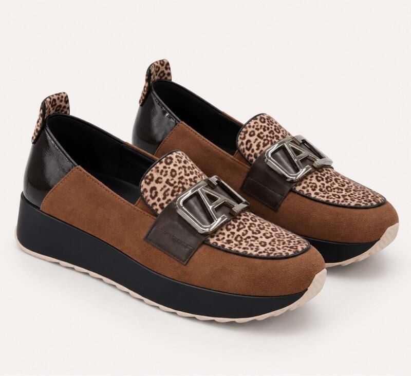 Montevita mocassin voor dames bruin