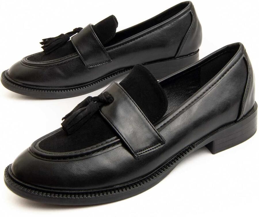 Montevita Moccassins Moccavita18 in Zwart