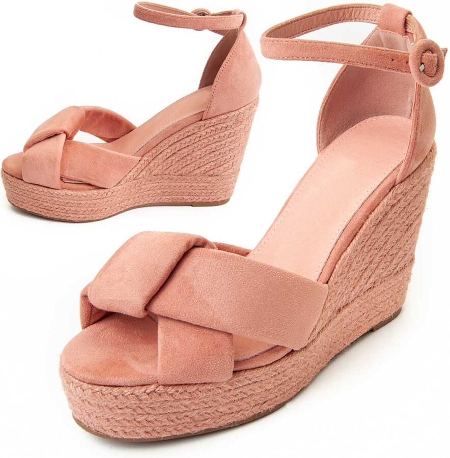 Montevita Montevida Hiel Sandal Sparto501 In Roze
