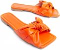 Montevita platte sandalen Palanti2 Oranje - Oranje