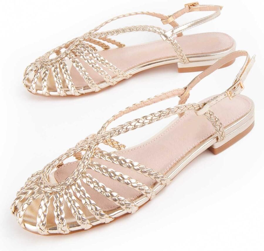 Montevita Sandalen Mirea Goud