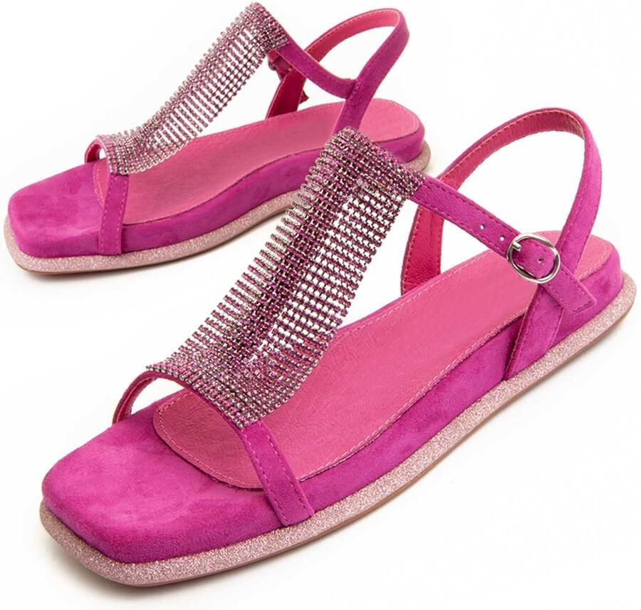 Montevita Sandalen Sandsum2 In Fuchsia