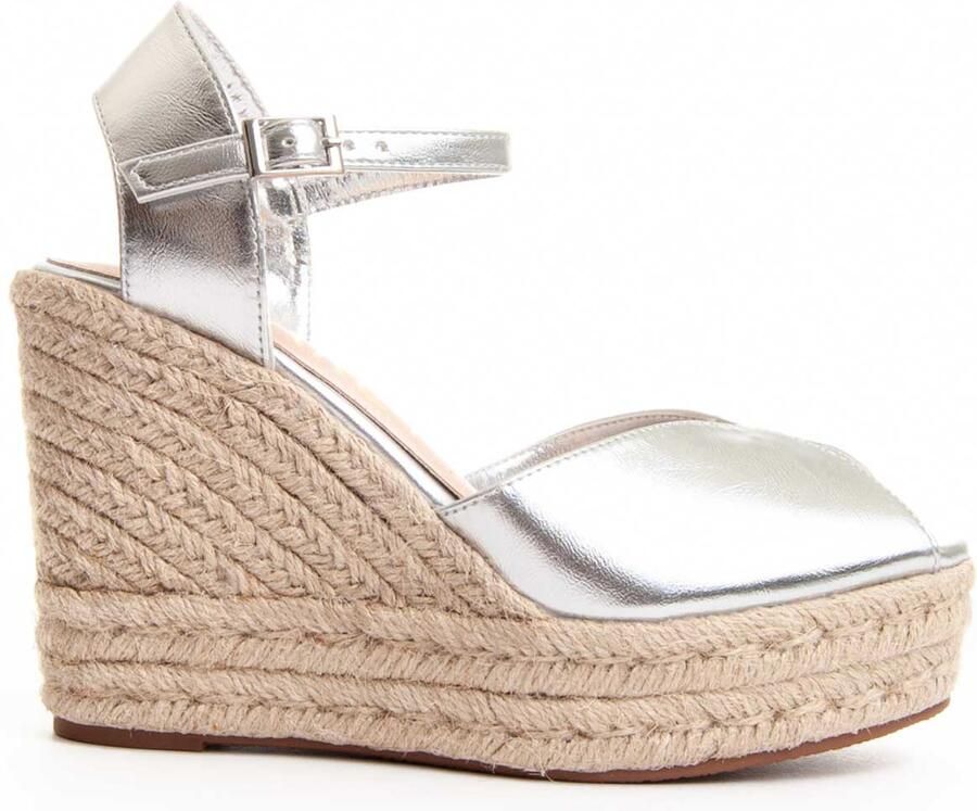 Montevita Wedge Sparto Wesparto in Zilver