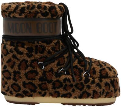 Moon boot Mb icon low fleece leopard boots 80d1409960