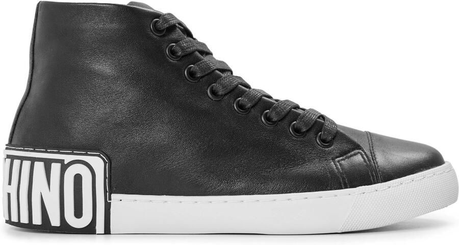 Moschino Vulc 25 Logo Mid-Top Sneakers