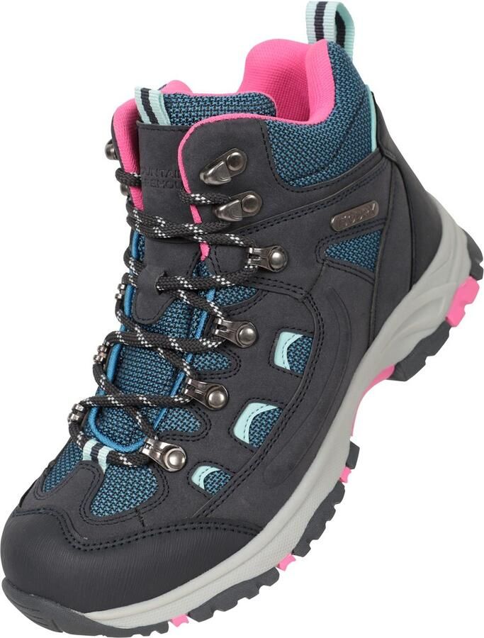 Mountain Warehouse Adventurer waterdichte wandelschoenen voor kinderen (Marine)