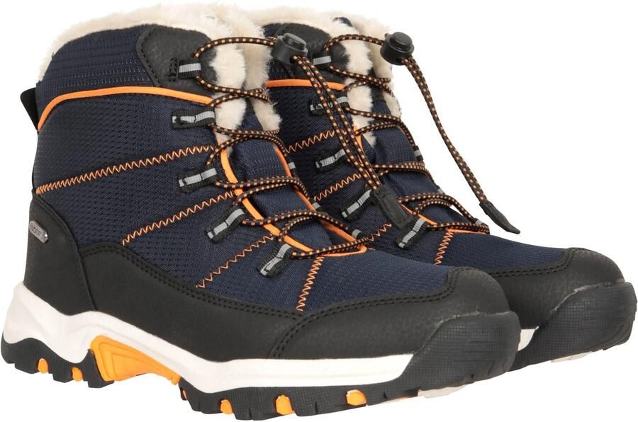 Mountain Warehouse Comet Waterdichte Sneeuwlaarzen voor Kinderen Kinderen (Marine)