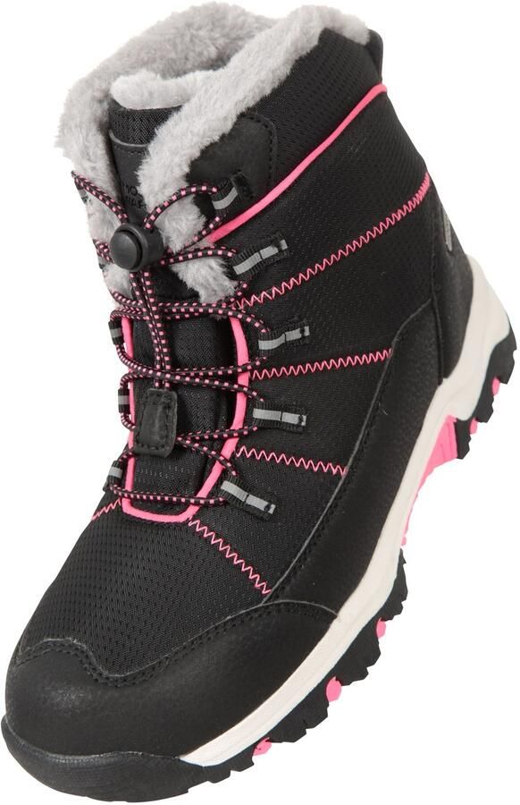 Mountain Warehouse Comet Waterdichte Sneeuwlaarzen voor Kinderen Kinderen (Zwart)
