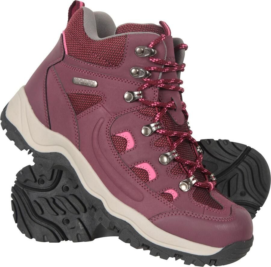 Mountain Warehouse Dames Adventurer Waterdichte Wandelschoenen (Bourgondië)
