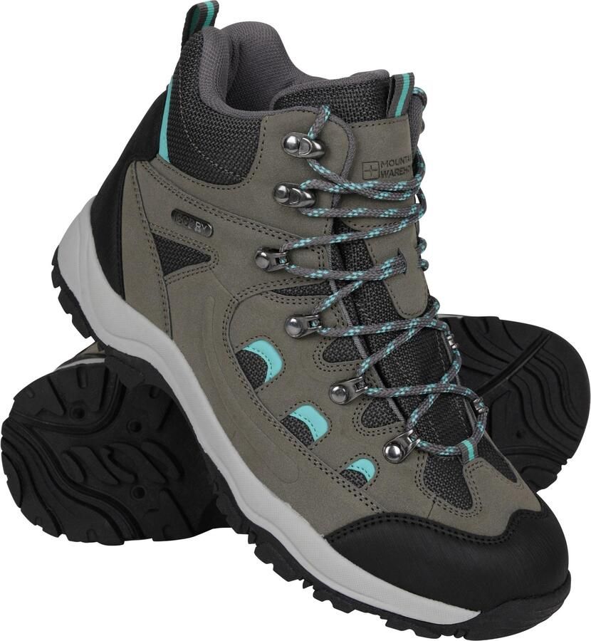 Mountain Warehouse Dames Adventurer Waterdichte Wandelschoenen (Donkere Khaki)