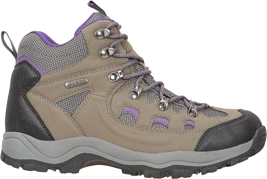Mountain Warehouse Dames Adventurer Waterdichte Wandelschoenen (Donkergrijs)