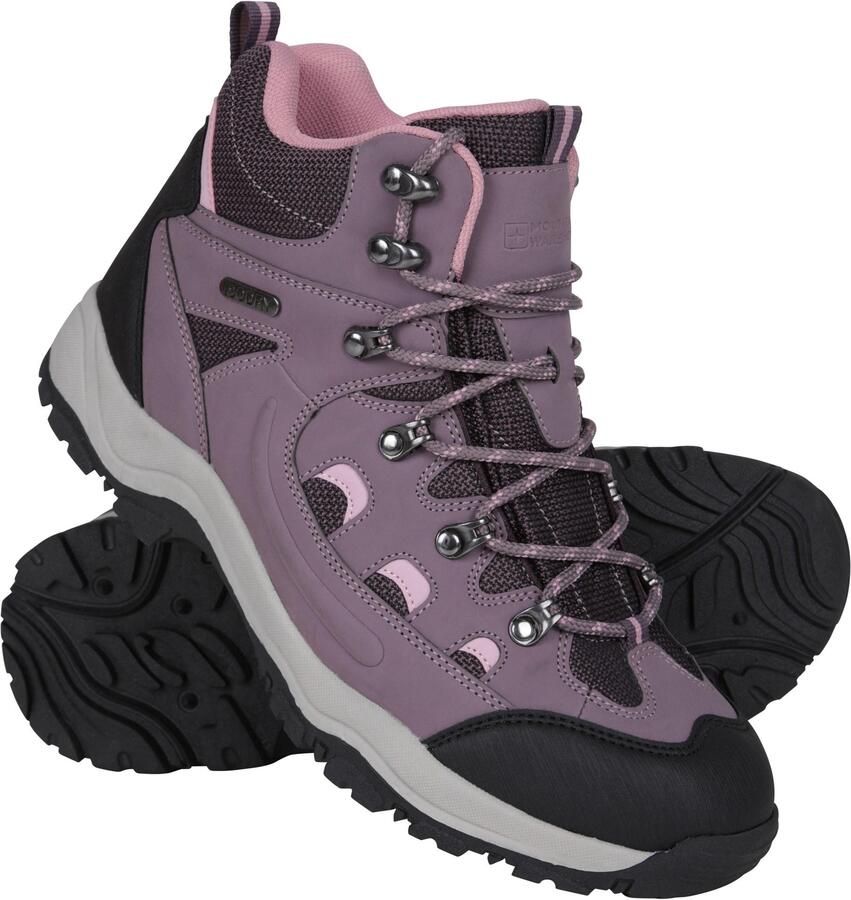 Mountain Warehouse Dames Adventurer Waterdichte Wandelschoenen (Lila)