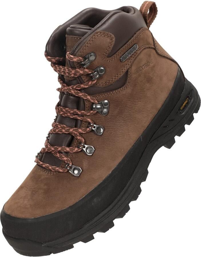 Mountain Warehouse Dames Extreme Quest Nubuck Waterdichte Wandelschoenen (Bruin)
